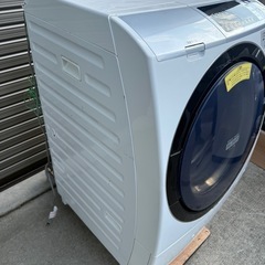  HITACHI 日立　電気洗濯乾燥機　ドラム式洗濯機　ビックドラム　BD-SG100AL  2017年製 風アイロン の画像