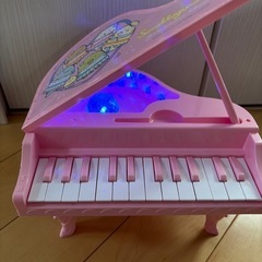 すみっコぐらし 夢みるしっぽず 光る！電子ピアノおもちゃ ピンク & お風呂ポスター 数字 数学 たし算 ひき算 かけ算 の画像