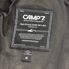 CAMP7 フード付き マウンテンパーカー M オリーブの画像
