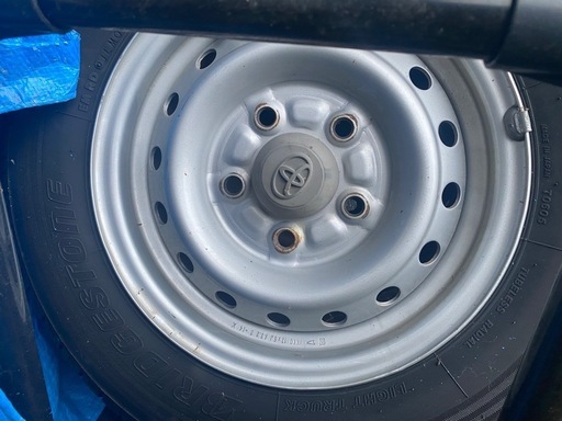 165R13LTサマータイヤ4本