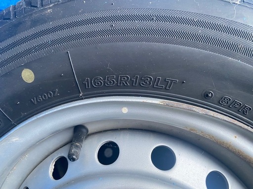 165R13LTサマータイヤ4本