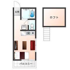 🏠新宿・渋谷が近い！WiFi利用可！2名利用可！マンスリー…