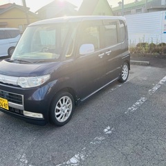 ＊＊＊タントカスタムターボ‼️左パワースライドドア＊ナビ＊ETC❗️の画像