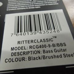 RITTER RCG400-9-B/BBS エレキベース用ギグバッグ ベースバッグ 札幌市 東区 新道東店の画像