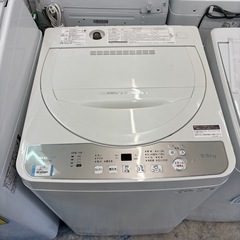 【ジャングル深井店】★洗濯機 シャープ ES-GE5EJ 2021年式 5.5KG 家電 堺市 深井 【FU3191】の画像