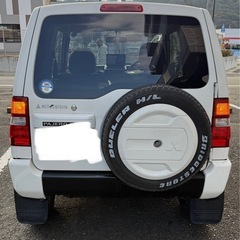 三菱 パジェロミニ H53A 白｜車検R8.5月｜走行約11.8万kmの画像