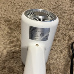 ドライヤー　ホワイト　白　ZDFERの画像
