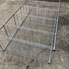 5段スチールラックの画像