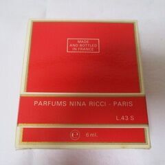 Ｇ∀足35 香水 ニナリッチ ファルーシュ パルファム 6ml 未使用？ NINA RICCIの画像