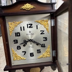 ふりこ時計ジャンク品の画像