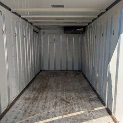 ♪八街A区SP89♪物置♪コンテナ♪訳有♪サイドドア付♪アルミ箱♪の画像