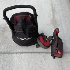 折りたたみ式三輪車の画像