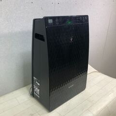 シャープ KC-30T6 ブラック 加湿空気清浄機 プラズマクラスター搭載 2018年製 フィルター2種ほぼ新品 寝室 書斎 一人暮らし向け　【糸島市内 送料無料】251230-8の画像