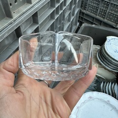  4個ガラス製小皿 小鉢の画像