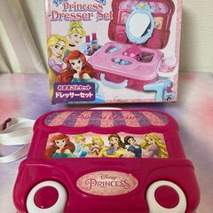 ディズニープリンセスドレッサーセットの画像