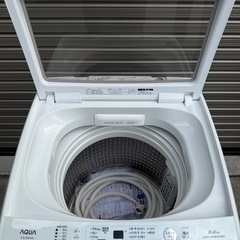 2020年製　
アクアの全自動洗濯機 8.0kgモデルの画像