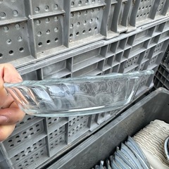 ガラス製お皿の画像