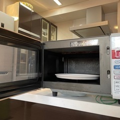 SHARP電子レンジ(オーブントースターグリルつき)の画像