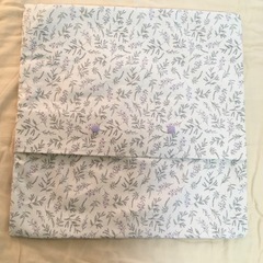 リネン　クッションカバーの画像