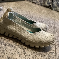 スケッチャーズ　靴　白　22.5センチの画像