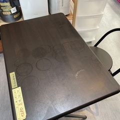 【折りたたみテーブル椅子セット】【カインズ】クリーニング済み【管理番号1230】野の画像