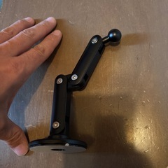 スマホホルダー等に 未使用マウントアームのみの画像