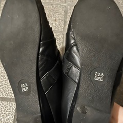 GOLDEN FOOT ゴールデンフット 　黒シューズの画像