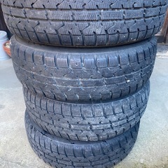 165/65R14スタッドレス付アルミホイール　 の画像