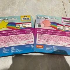 【新品】レインボム ユニコーン、スター 2つセットの画像