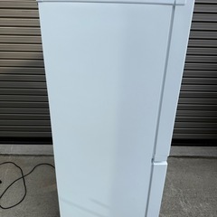 冷蔵庫 中古 ヤマダ電機 YAMADA YRZ-F15J 2023年製 2ドア 156L ホワイト ファン式 右開き 一人暮らしの画像