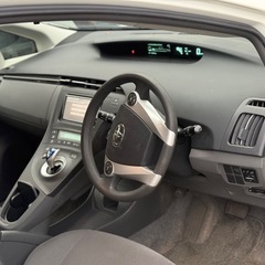 トヨタ　プリウスS 平成21年　走行距離5万キロ　車検2年間　プッシュスタート　ナビ　バックカメラの画像