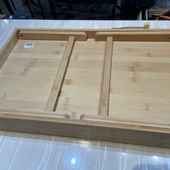【折りたたみテーブル】【ベッドテーブル】クリーニング済み【管理番号1230】野の画像