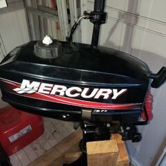 マーキュリー2馬力船外機売りますの画像