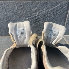 【ニューバランス】キッズ 15㎝/ベージュの画像