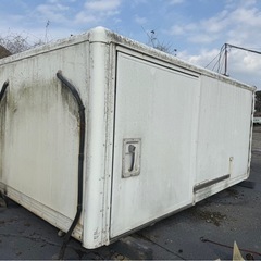 No.958 保冷バン 2t アルミ 箱 バイク 倉庫 トラック コンテナ 米 保管庫 物置 DIYの画像