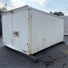 No.958 保冷バン 2t アルミ 箱 バイク 倉庫 トラック コンテナ 米 保管庫 物置 DIYの画像