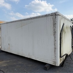 No.958 保冷バン 2t アルミ 箱 バイク 倉庫 トラック コンテナ 米 保管庫 物置 DIYの画像