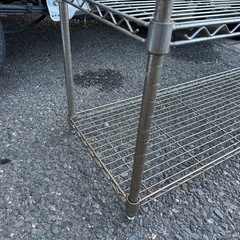 スチールラック 2段の画像