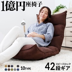 【500円】LOWYA 低反発リクライニング座椅子 の画像