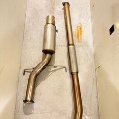 ランエボ CT9A マフラー カキモト フルメガn1+Revの画像