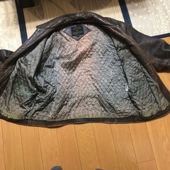 TIＭE&TIDE 革ジャン　ブラウン　アメリカンサイズM、アジアンサイズ Lの画像