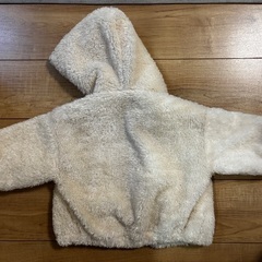 メゾピアノフリースジャケット　フード付きの画像