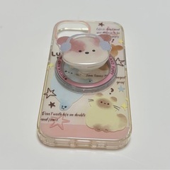 クマさんデザインのiPhoneケースの画像