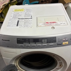 パナソニック ドラム式乾燥機能付き洗濯機 9kgの画像