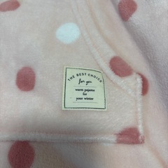 フリース素材の部屋着　新品、未使用品の画像