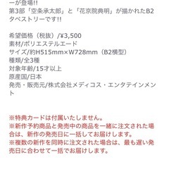 TVアニメ「ジョジョの奇妙な冒険」B2タペストリー「承太郎&花京院」【A】  の画像