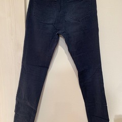 【not対面】GU ネイビー　スキニー　ウェスト70の画像