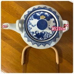 新品未使用!!『有田焼』大きめ急須の画像