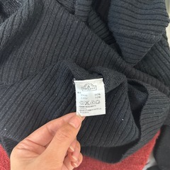 Lサイズ　ニット　黒の画像