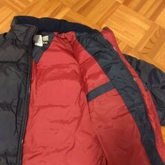 紺のダウンコート　150〜160の画像